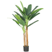 Pianta Artificiale Banano 150 cm ¨C Xylo ¨C Verde con Vaso e 2 Tronchi