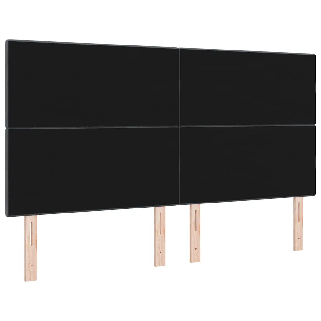 Testiera | Testata Grigio scuro 180 cm Velluto