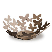 Centro tavola moderno grande con farfalle Butterfly Beige