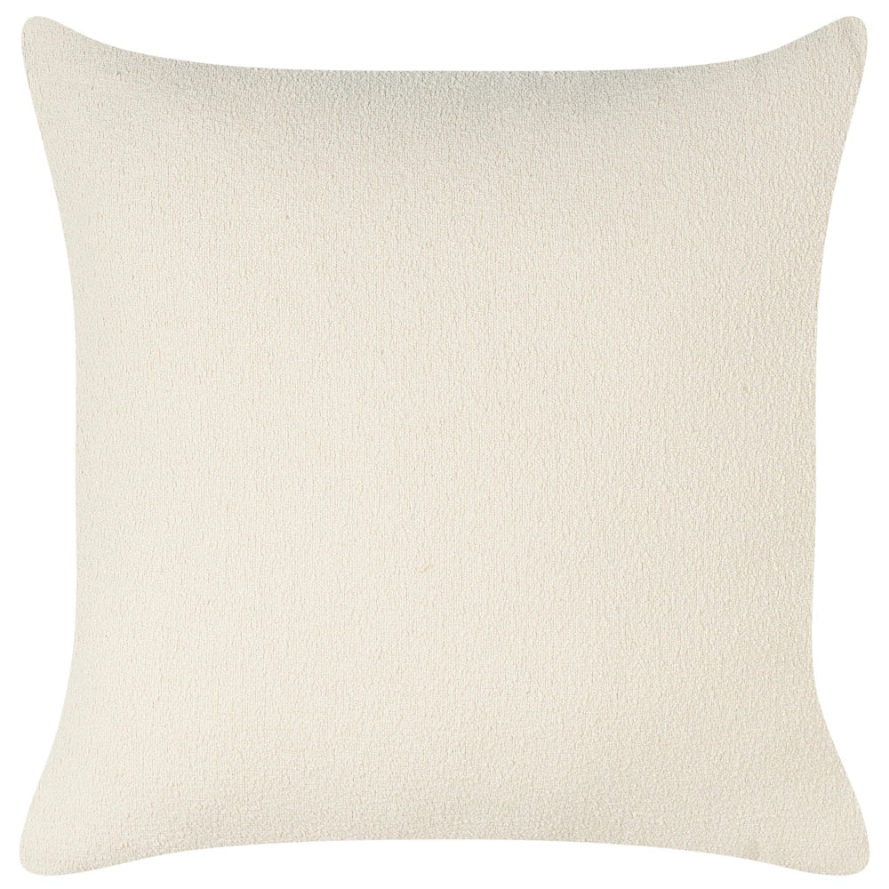 Chaise Lounge Bianco Destra in bouclè con cuscini decorativi Gambe in metallo Soggiorno di design moderno