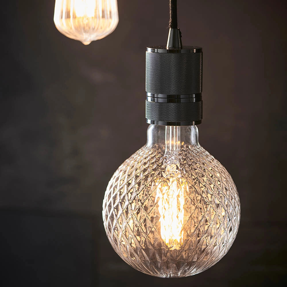 Sospensione industriale URBAN nero cromo E27 Endon
