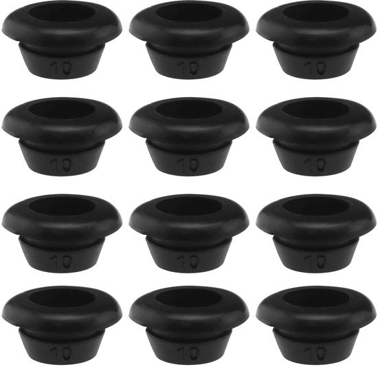 Gomma di Protezione per Cavi - 40 - Protezione Coil dei Dotti - Nero - Protezione in Gomma - Adatto a Diverse Applicazioni - Z...