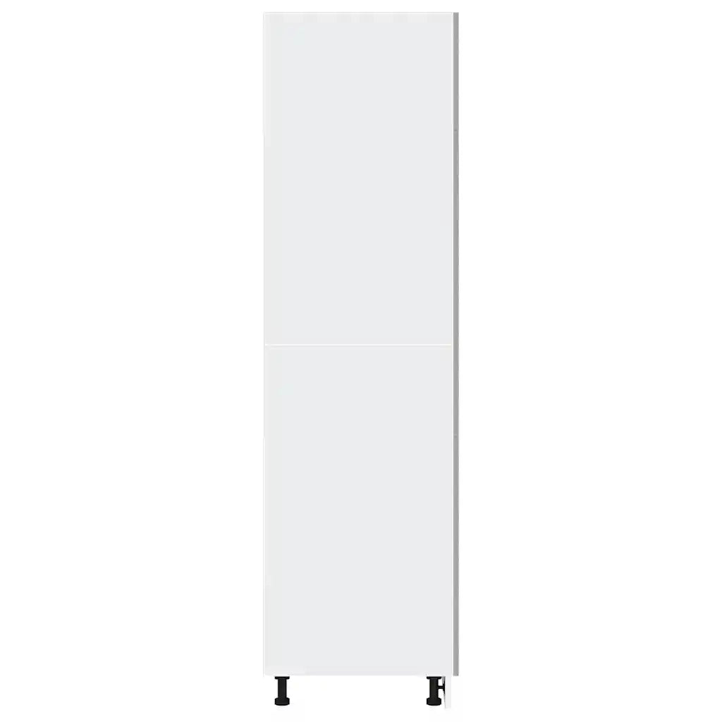 Mobile per Frigo “Lyon” Grigio Cemento 60x57x207 cm 856124