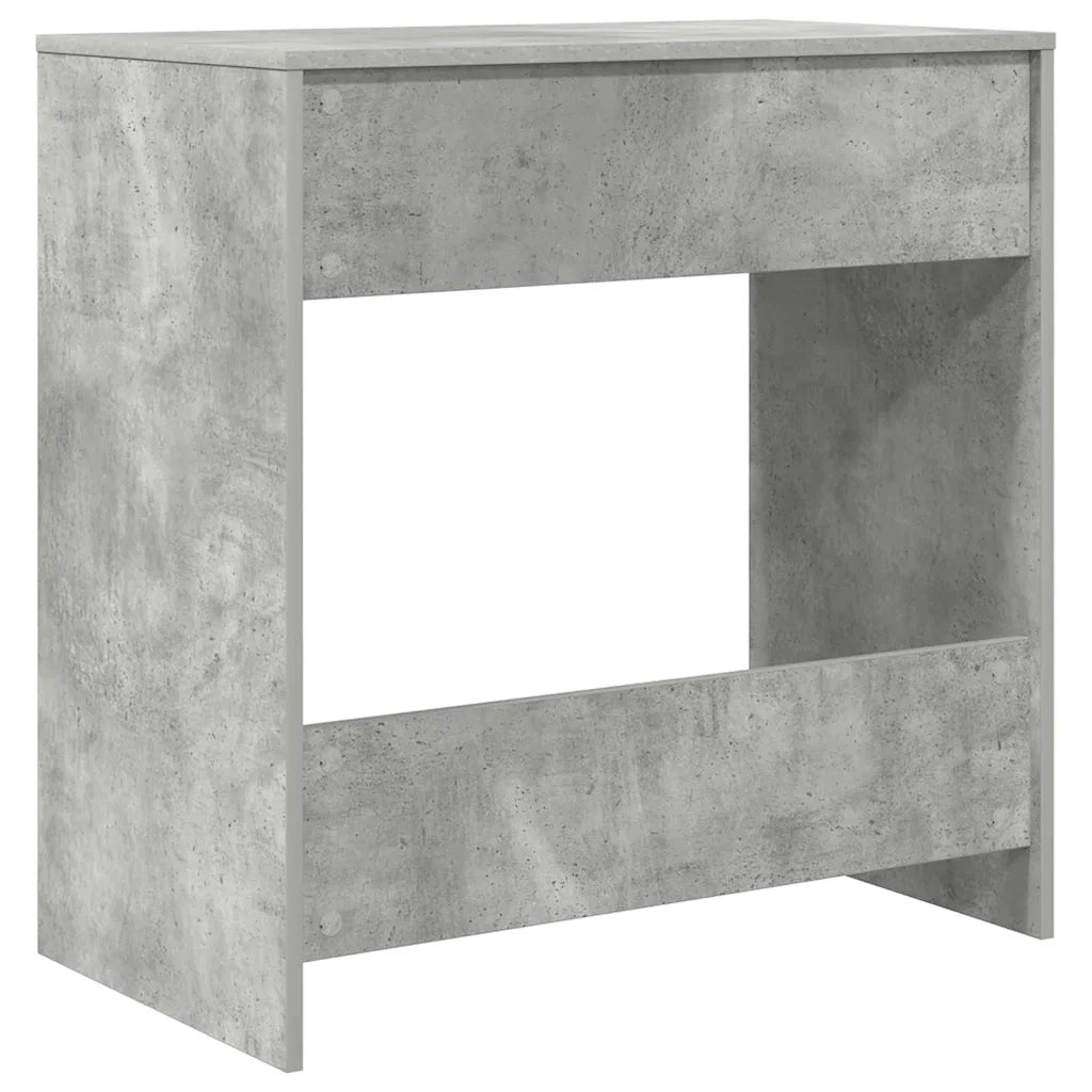 Scrivania Grigio cemento 77.5 x 43 x 79 cm Legno multistrato 869517