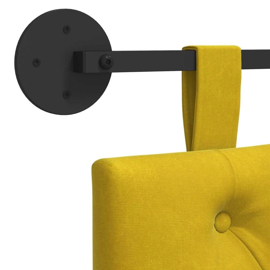 Testiera sospesa Con luce LED Giallo Velluto 42032171