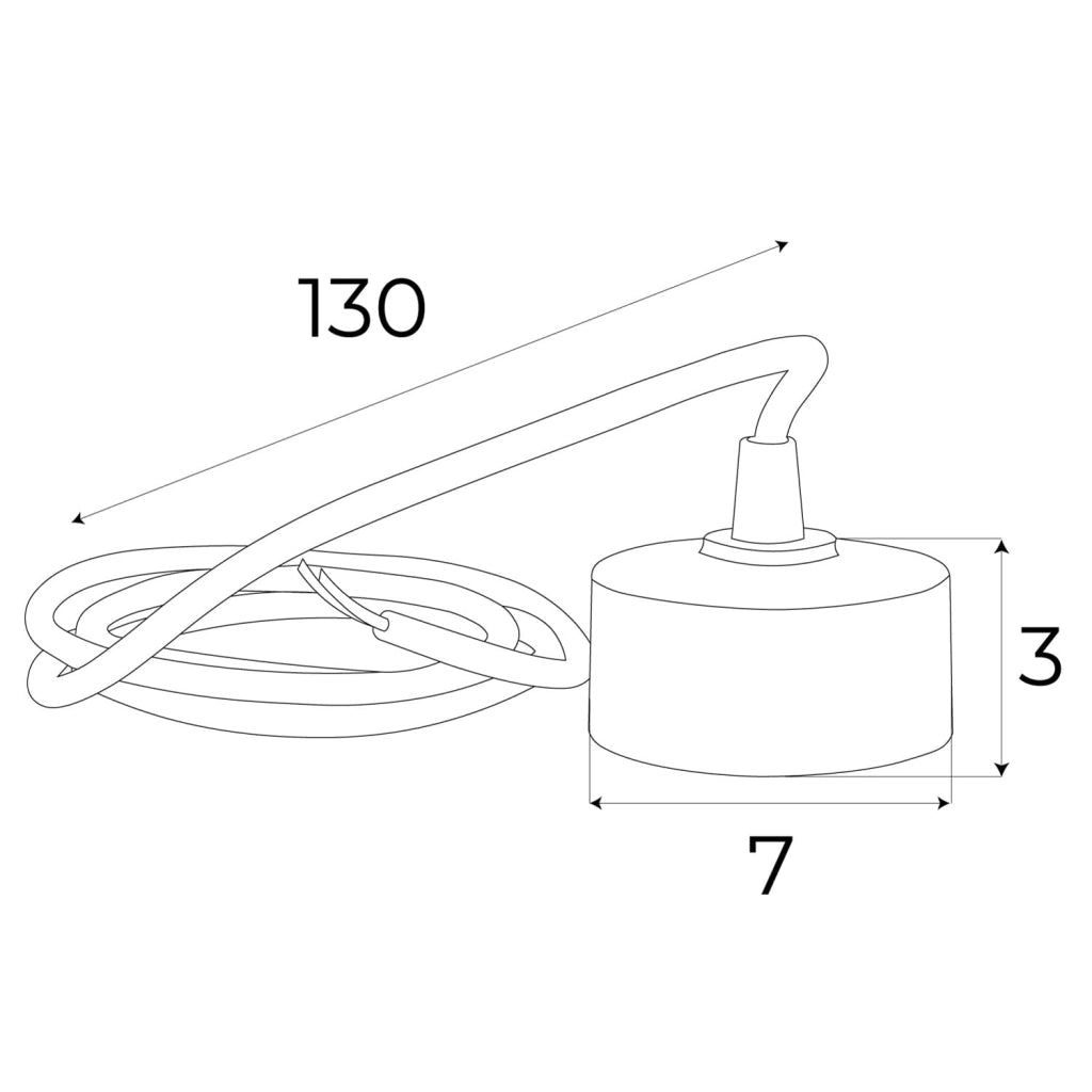Tappo terminale binario MT0028/MT0029 bianco Maxlight