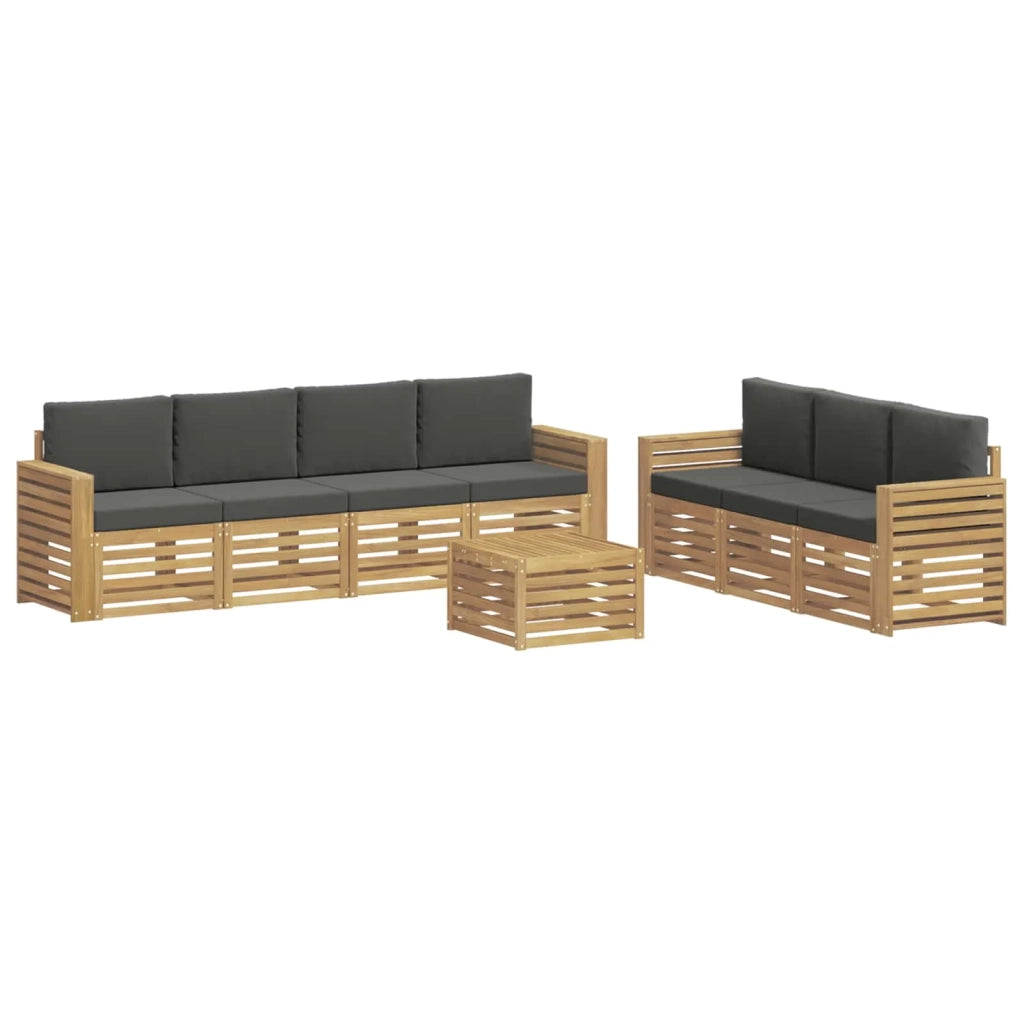 Set divani Legno di Acacia Massello 3391522