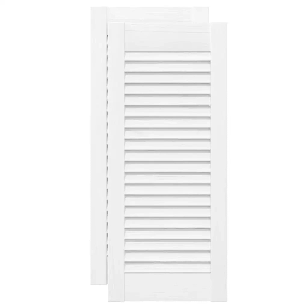 Ante a Lamelle 2 pz Bianche 69x29,5 cm 4015904