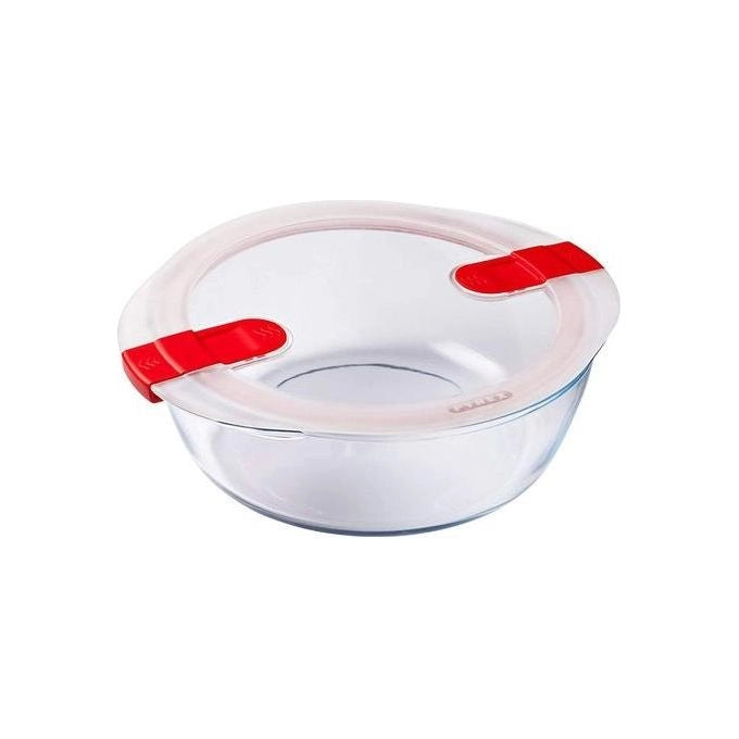 Pyrex Contenitore con Coperchio Tondo 26x23x8cm