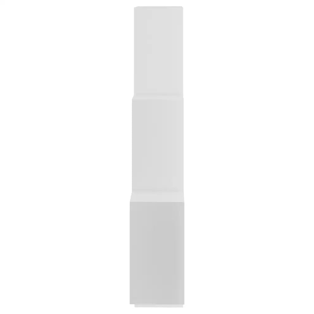 Scaffale a Parete Bianco 90x16x78 cm in Multistrato 807169
