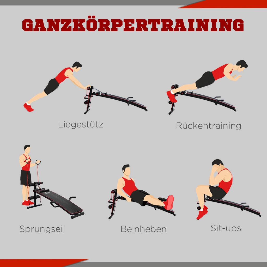 Panca multifunzione regolabile ¨C Minimal ¨C con supporto gambe