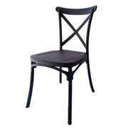 Sedia Cross Nera  - La Dea Sedia