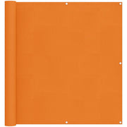 Schermo da balcone | Paravento da Balcone Arancione 110 x 400 cm Tessuto Oxford