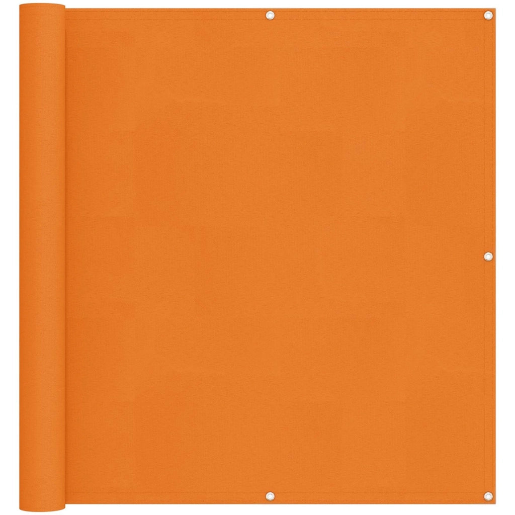 Schermo da balcone | Paravento da Balcone Arancione 110 x 400 cm Tessuto Oxford