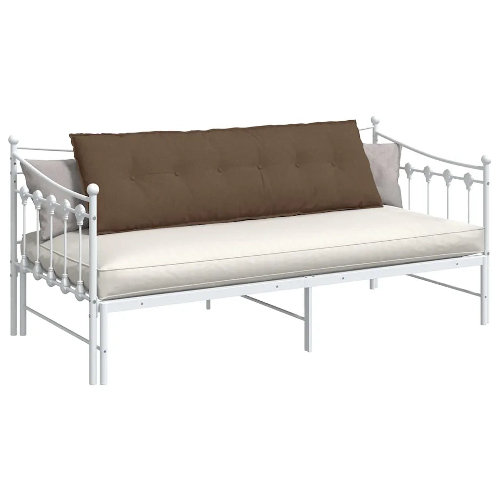Cuscino per Schiena | Cuscino dorsale Marrone 160 x 19 x 50 cm Tessuto
