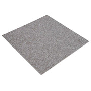 Piastrella per Tappeto Marrone 50 x 50 cm 4 pz PP e Bitume CFW8127661