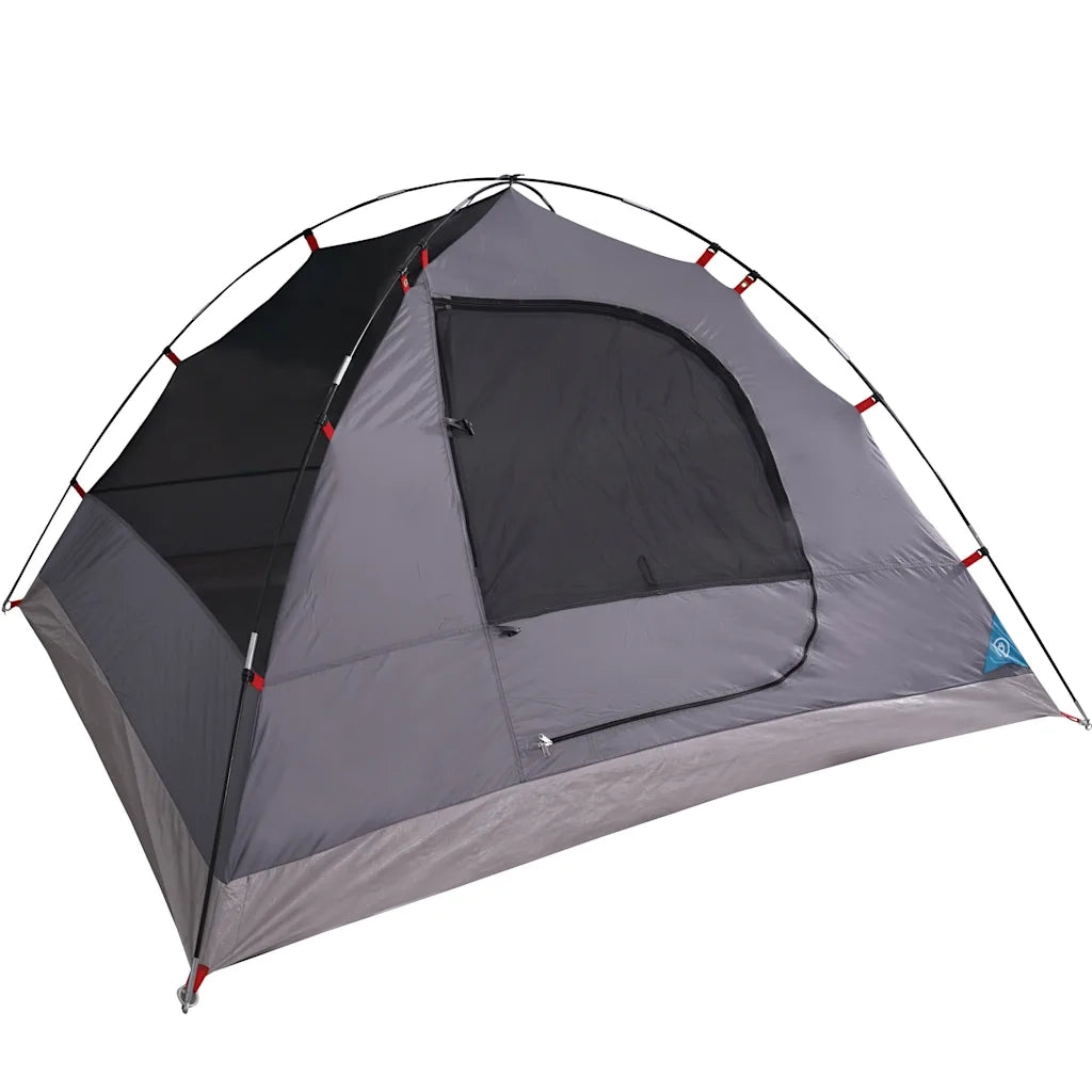 Tenda da Campeggio a Cupola per 6 Persone-Tenda per Escursionismo Blu Impermeabile