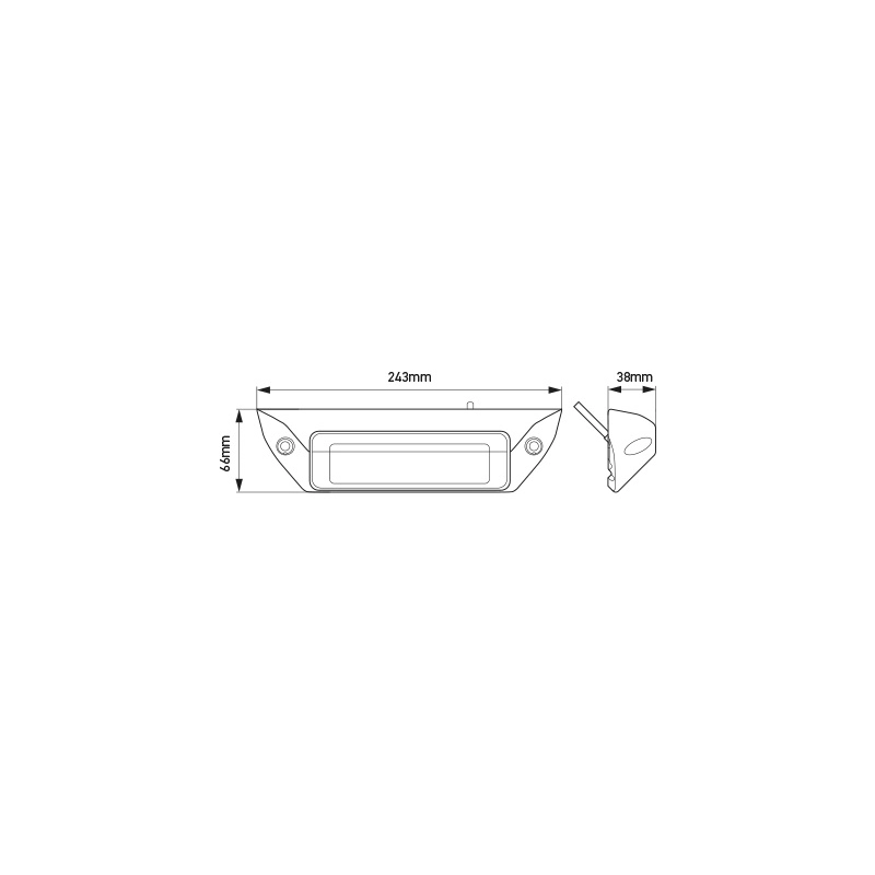 PROIETTORE DA COPERTA FMS2500 BIANC