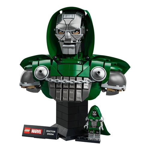 Set costruzioni lego 76345 marvel super heroes busto del dottor destin