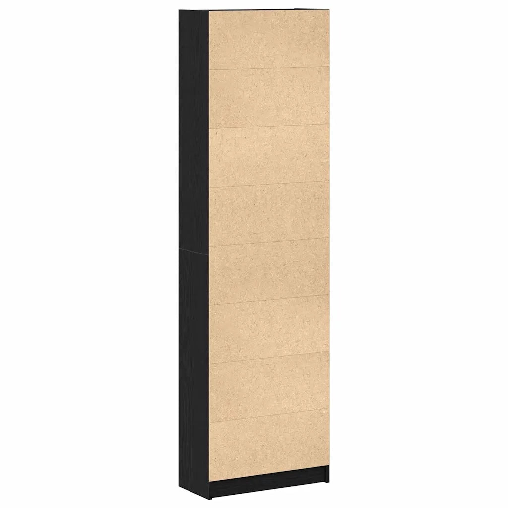 Guardaroba Rovere Nero 55 x 25 x 189 cm Legno multistrato 3334009