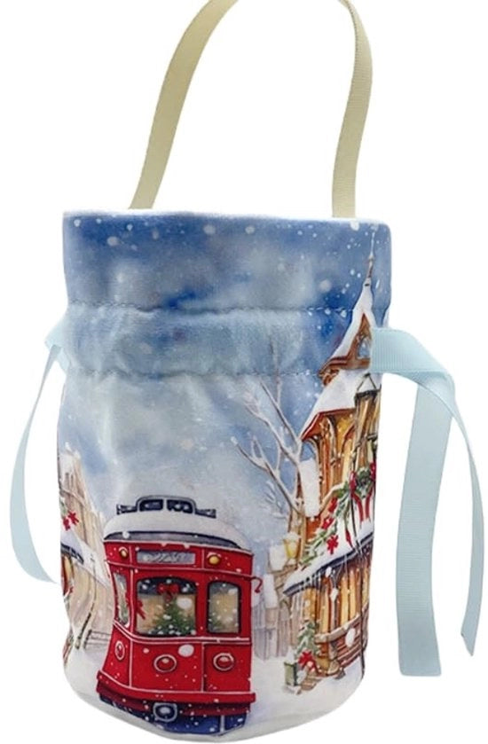 Borsa di Natale - Borsa di Regalo - Borse per Caramelle - Borsa di Carta - Confezioni di Regalo - 36 x 23 cm - Carta Kraft - Borsa di Regalo