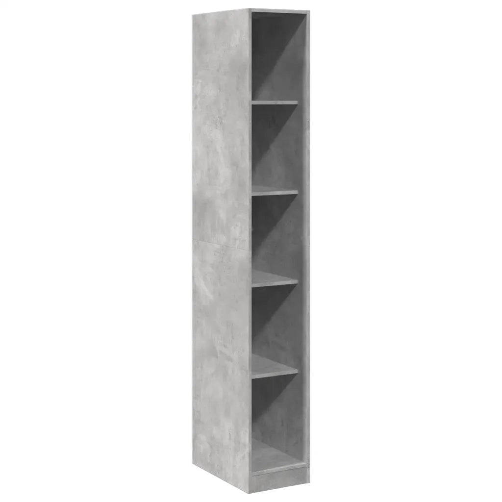 Armadio Grigio Cemento 30x50x200 cm in Legno tecnico CFW4955256