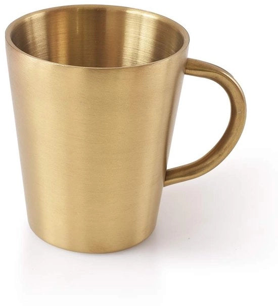 Bicchiere in Acciaio Inossidabile 300 ml a Doppia Parete