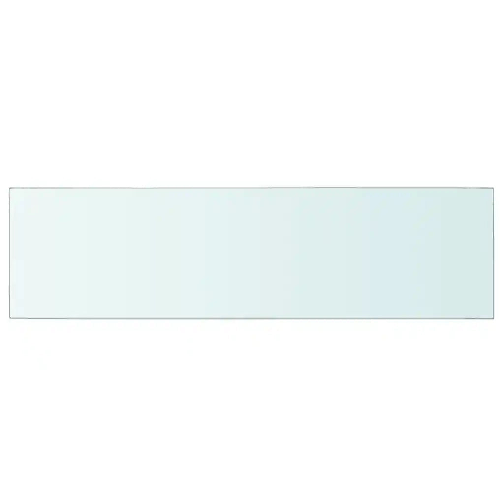 Mensole in Vetro Trasparente 2 pz 90x25 cm 3051580