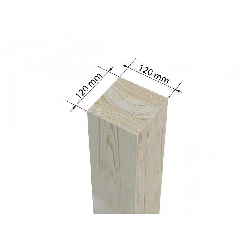 Carport doppio in legno lamellare 20,6 m² con tetto in perline 19 mm, struttura per 2 auto da esterno 600x512 cm - Esterni da Vivere