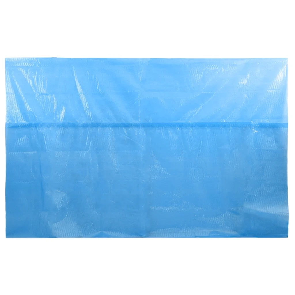 Copripiscina Rettangolare 800x500 cm in PE Blu 92960