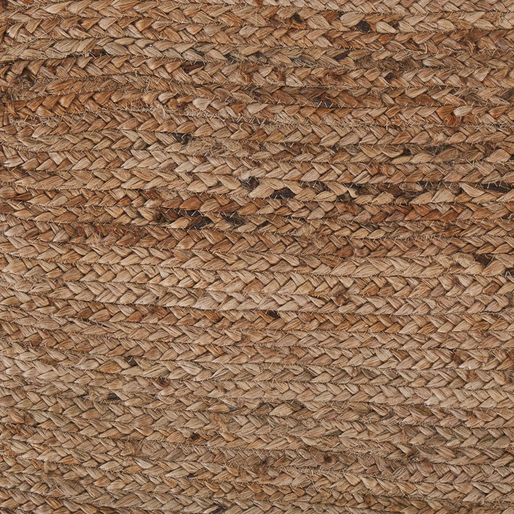 Tappeto beige in iuta 120 x 180 cm tappeto intrecciato per riscaldamento a pavimento soggiorno camera da letto