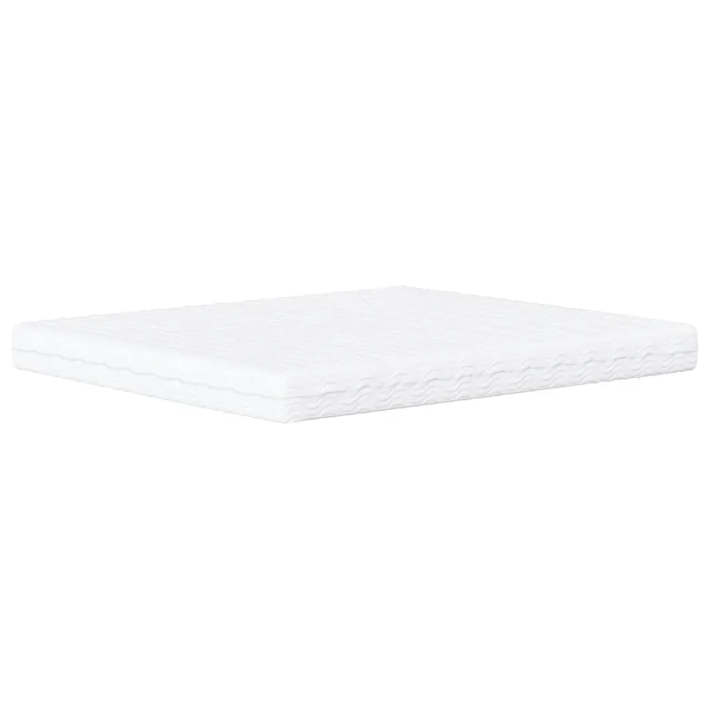 Letto Viana con Materasso Nero 180x200 cm in Similpelle