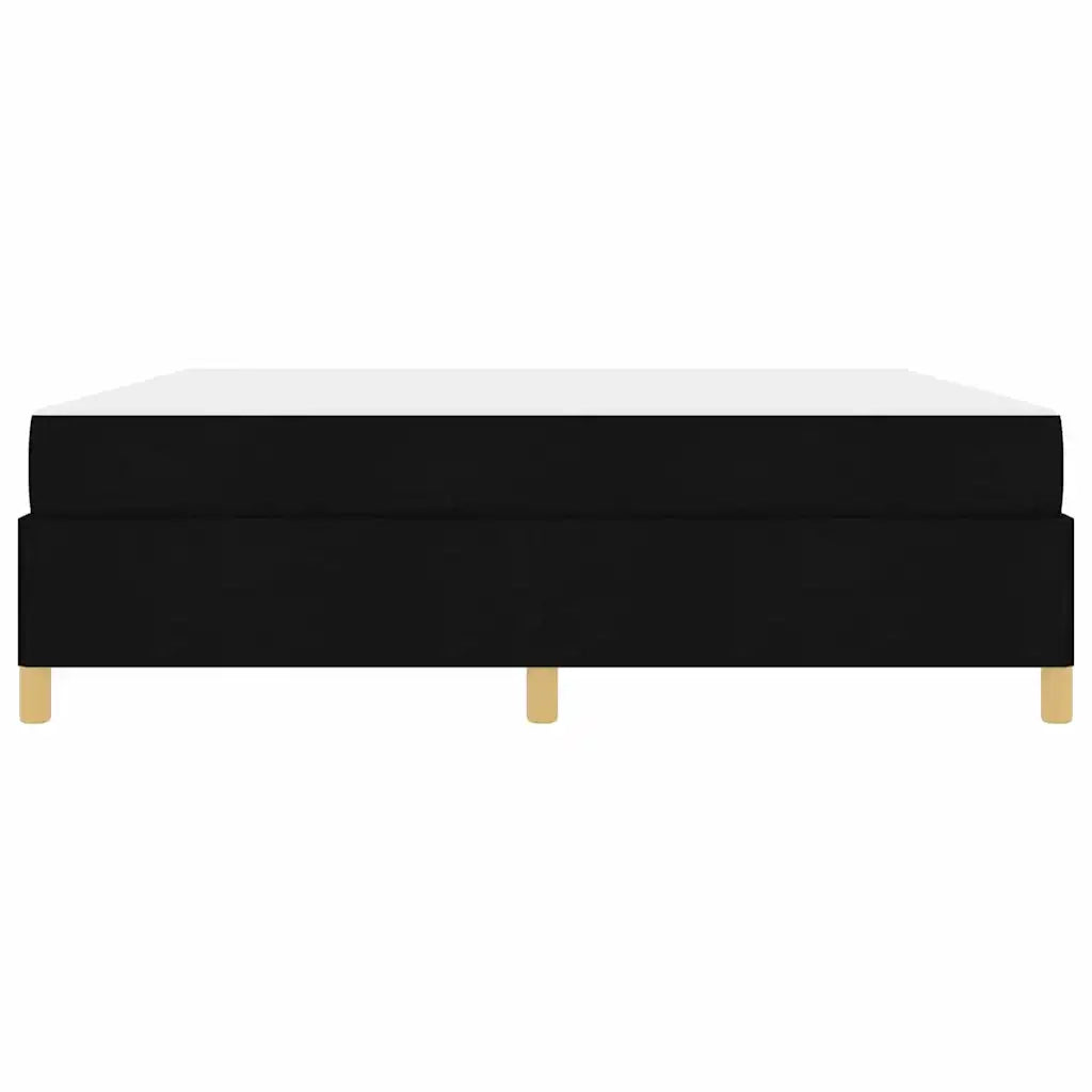Struttura del letto con materasso Nero 180 x 200 cm Tessuto 3398957