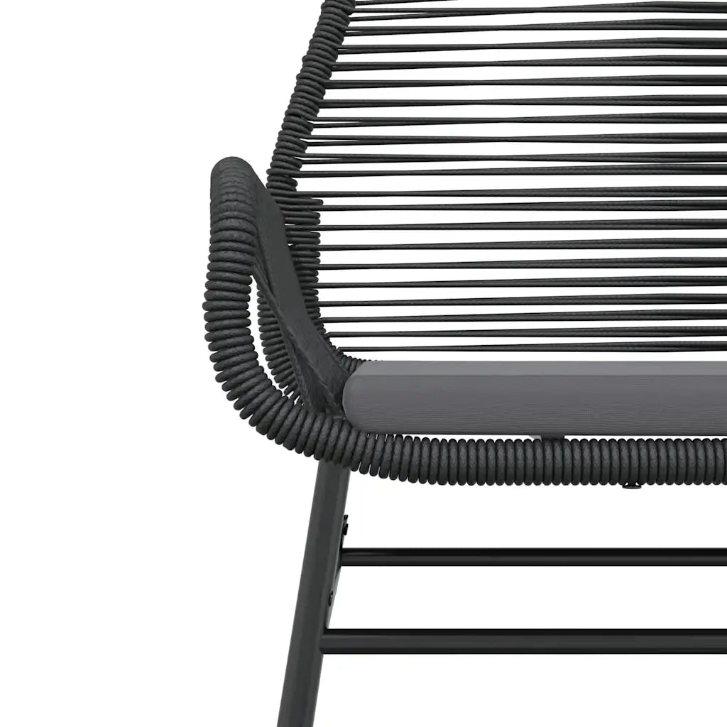 Set da Pranzo da Giardino con Cuscini 5 pz Polyrattan Vetro 3334564