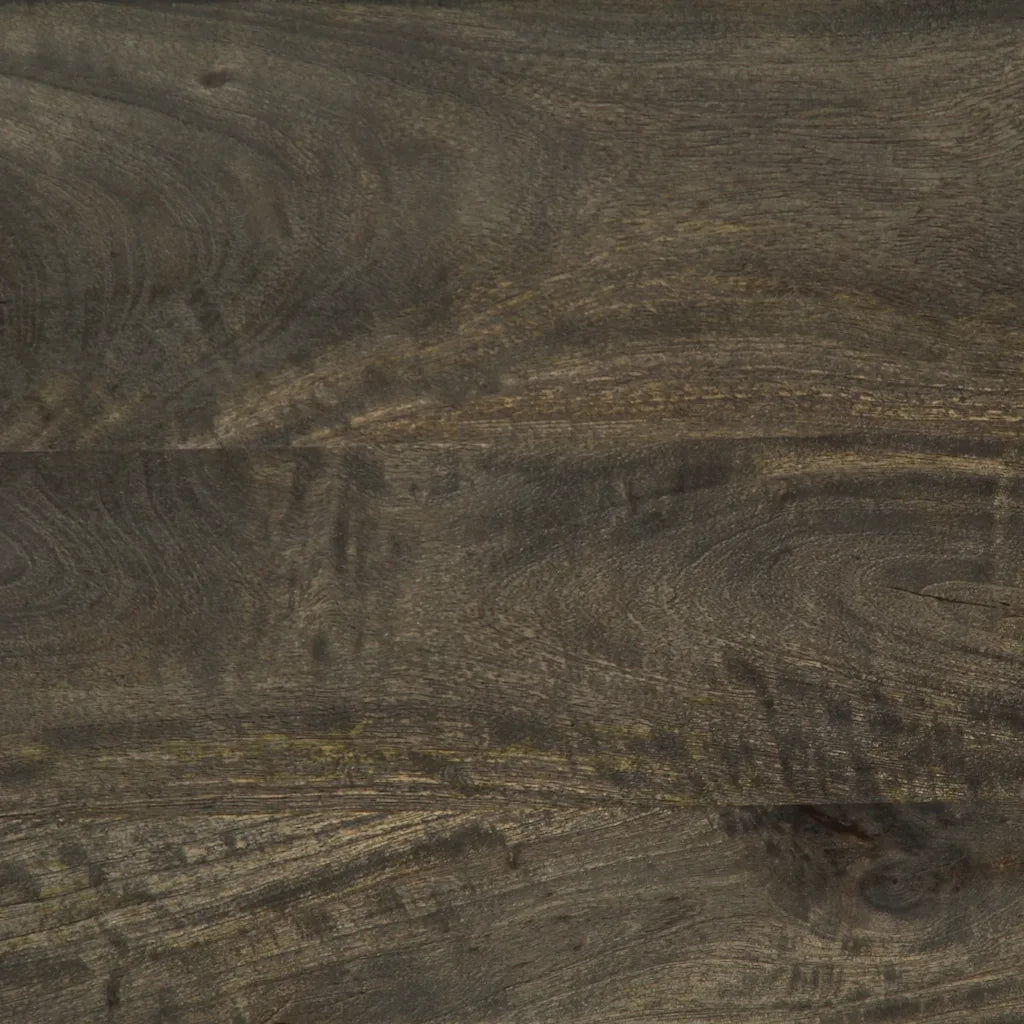 Credenza Nera 60x33x75 cm in Legno Massello di Mango 4017710