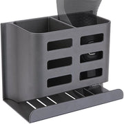 Sostegno per asciugamani in alluminio per bagno, grigio