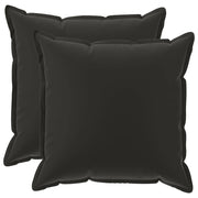 Federa 2 pz HOUTEN Nero 80 x 80 cm Poliestere 921715