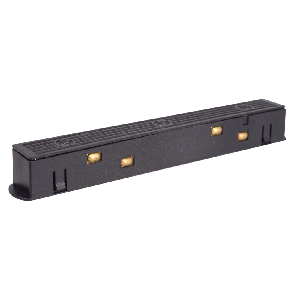 Connettore alimentazione rigido binari 1F nero 48V Maxlight