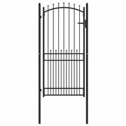 Cancello della recinzione con punte EMMEN 100 x 200 cm 146402