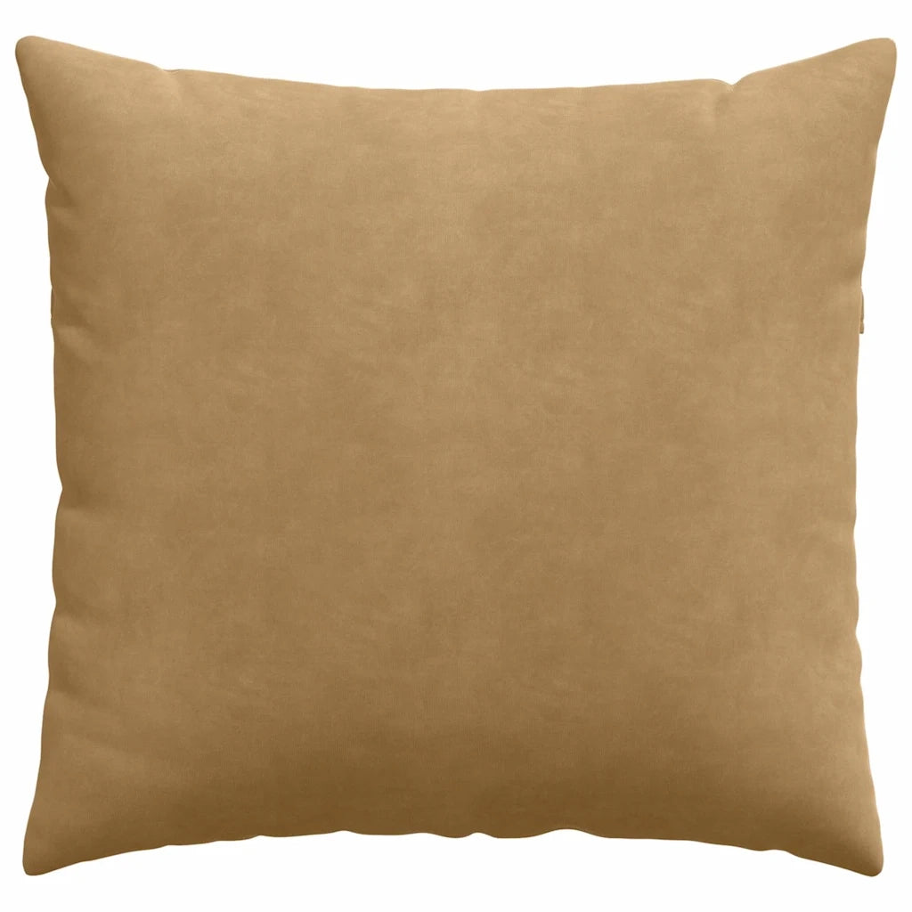 Cuscini da Divano 2 pcs Marrone 45 x 45 cm Tessuto in Cords 42013936