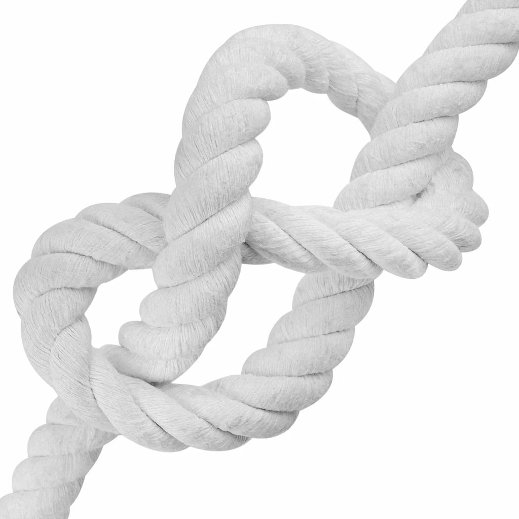 Corda Bianco 3 x 3 x 2500 cm Cotone 42011879