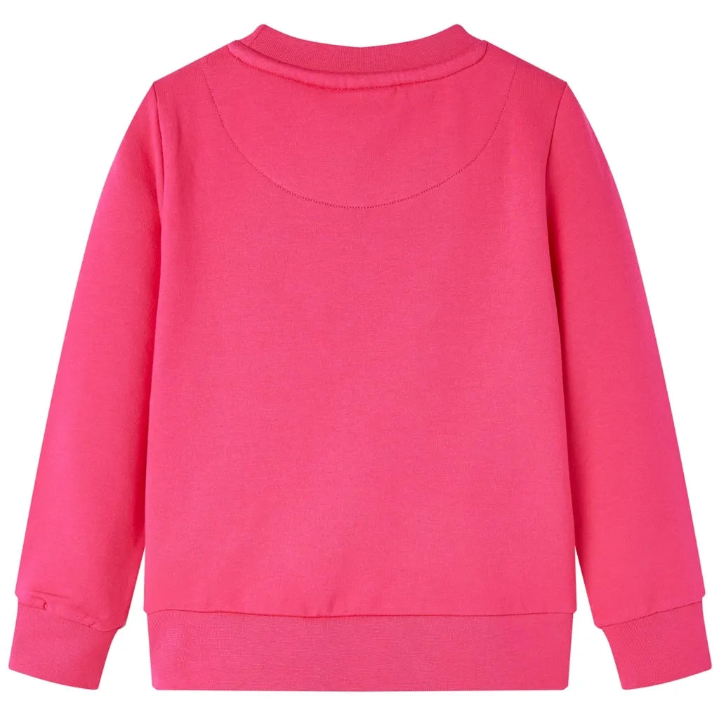 Felpa per Bambini Rosa Brillante 104