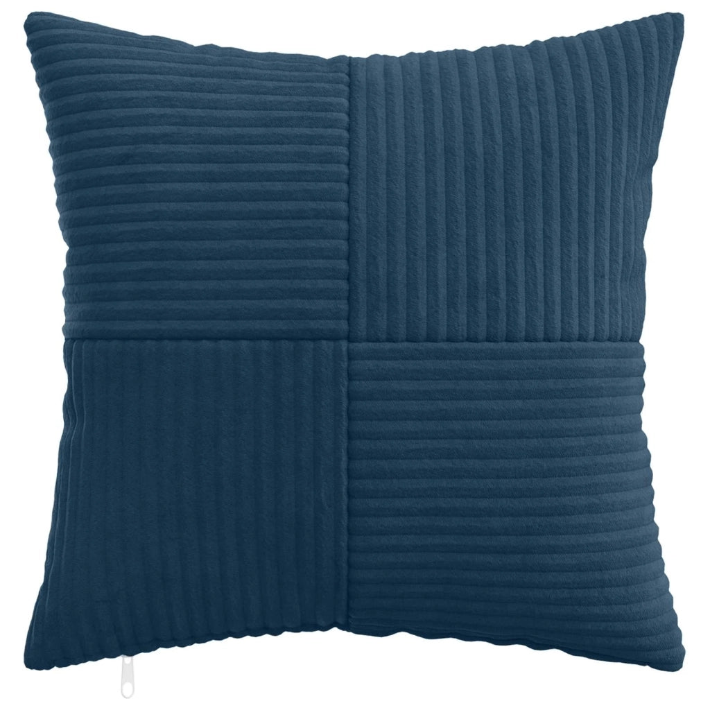 Federa 2 pcs ALMELO Blu navy 35 x 35 cm corduroy 914069