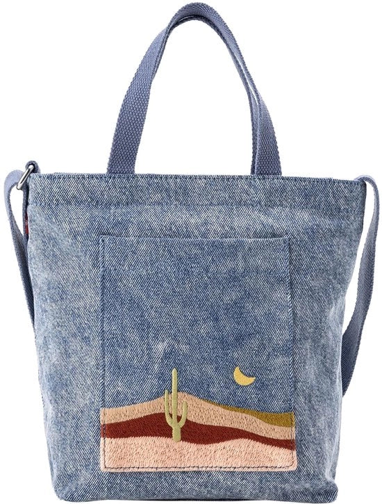 Mini Icon Taschini per Donna, denim