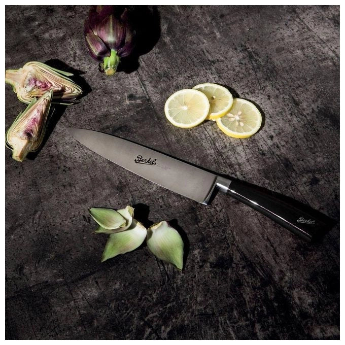 Berkel KEP3RS00SRBGB Elegance Set per Arrosto 3 Pezzi Lama Acciaio Inox 1.4116 59 HRC colore Nero
