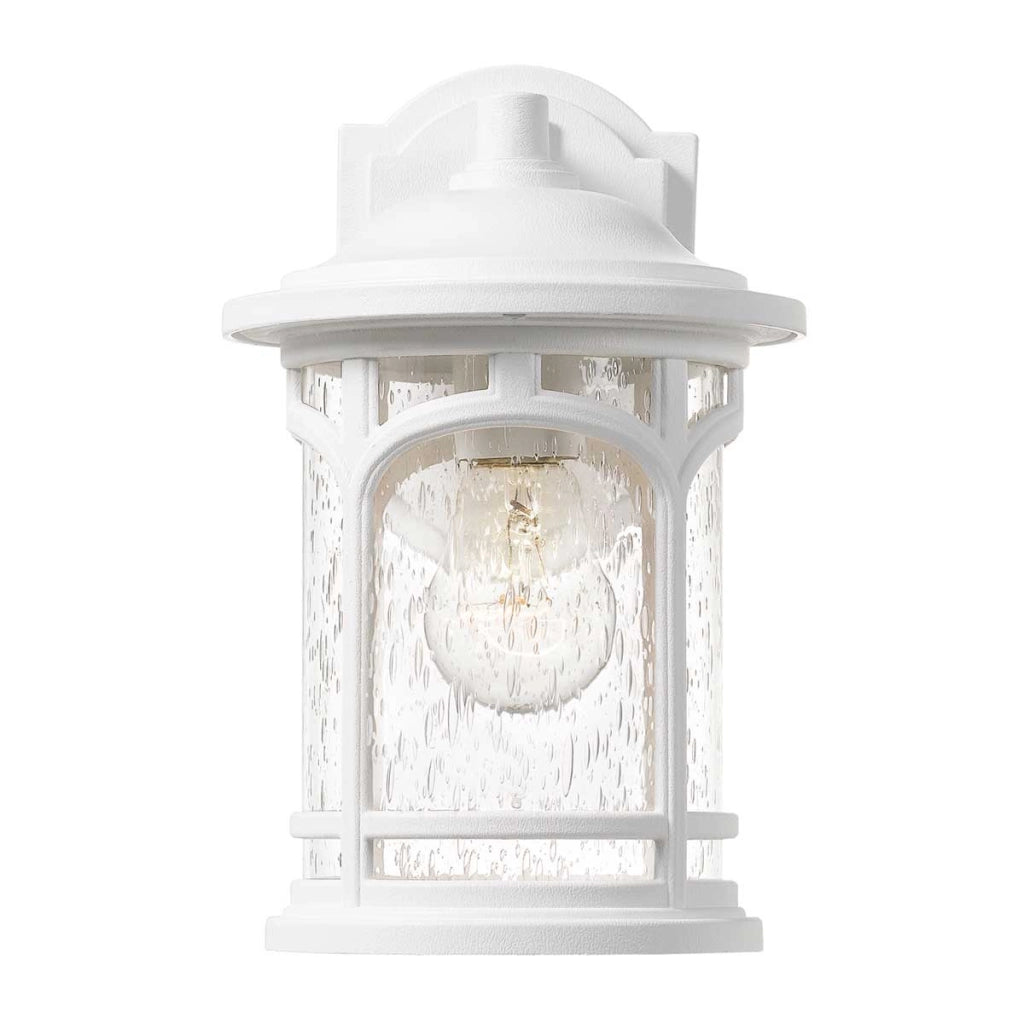 Applique esterna bianca E27 60W IP44 Marblehead Quoizel