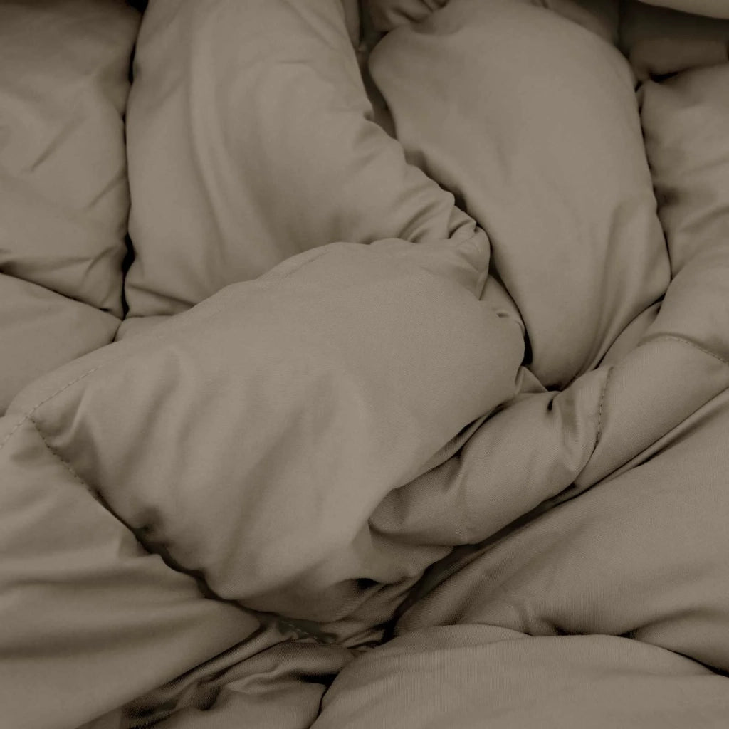 Duvet Invernale Grigio chiaro e Antracite 155 x 220 cm 42025759
