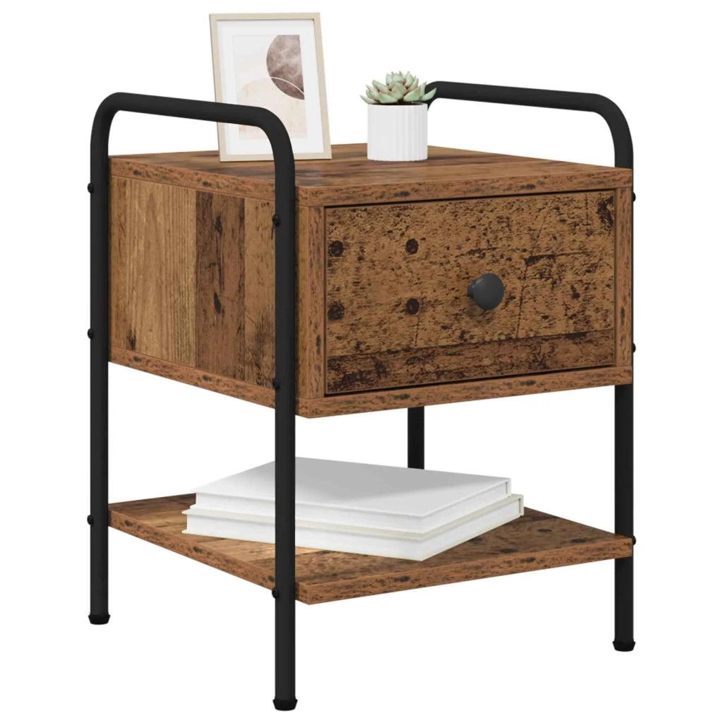 Armadio da Notte Legno antico 35 x 36,5 x 47 cm 8007667