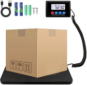 Peso elettronico digitale 200 kg con display LCD e funzione di calcolo dei prezzi