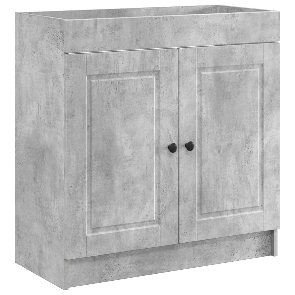 Mobiletto da bagno sotto il lavello Grigio Cemento 890067